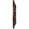 Ekena Millwork Whitman Ceiling Medallion (For Canopies up to 3 3/4"), Hnd-Painted Brushed Mahogany, 13"OD x 1 3/8"P CM13WHBMF - alternate 4